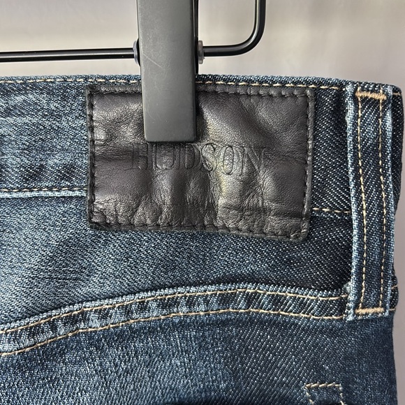 Hudson Blake Slim Straight Selvage Jeans 34x33 - Picture 10 of 13